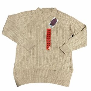 Medium Nude | Bleu Gray Knit Sweater